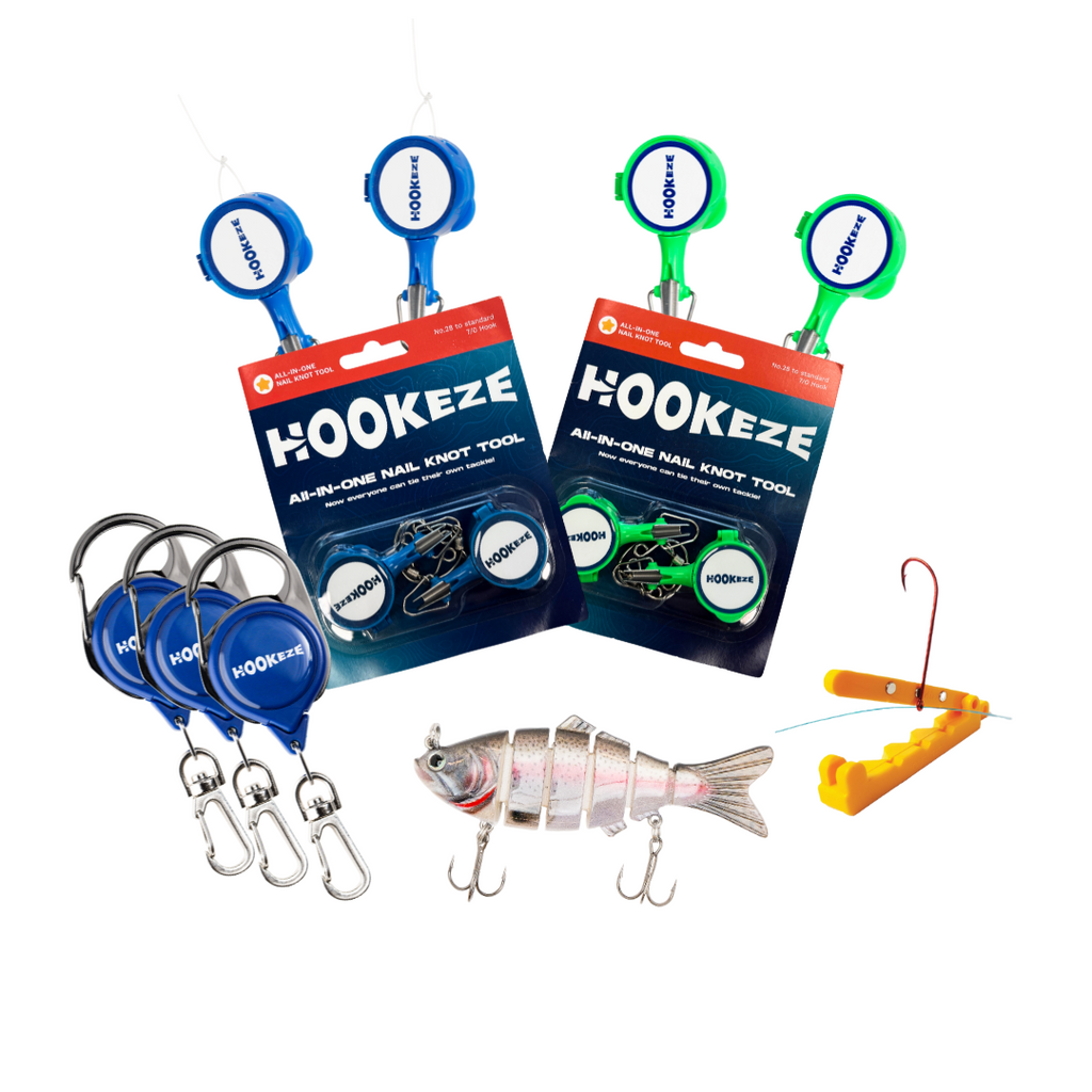 Hook-Eze Nail Knot Tying Tool All-In-One Fishing Pack – Hook-Eze Australia